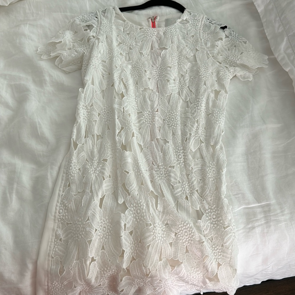 White dress size small